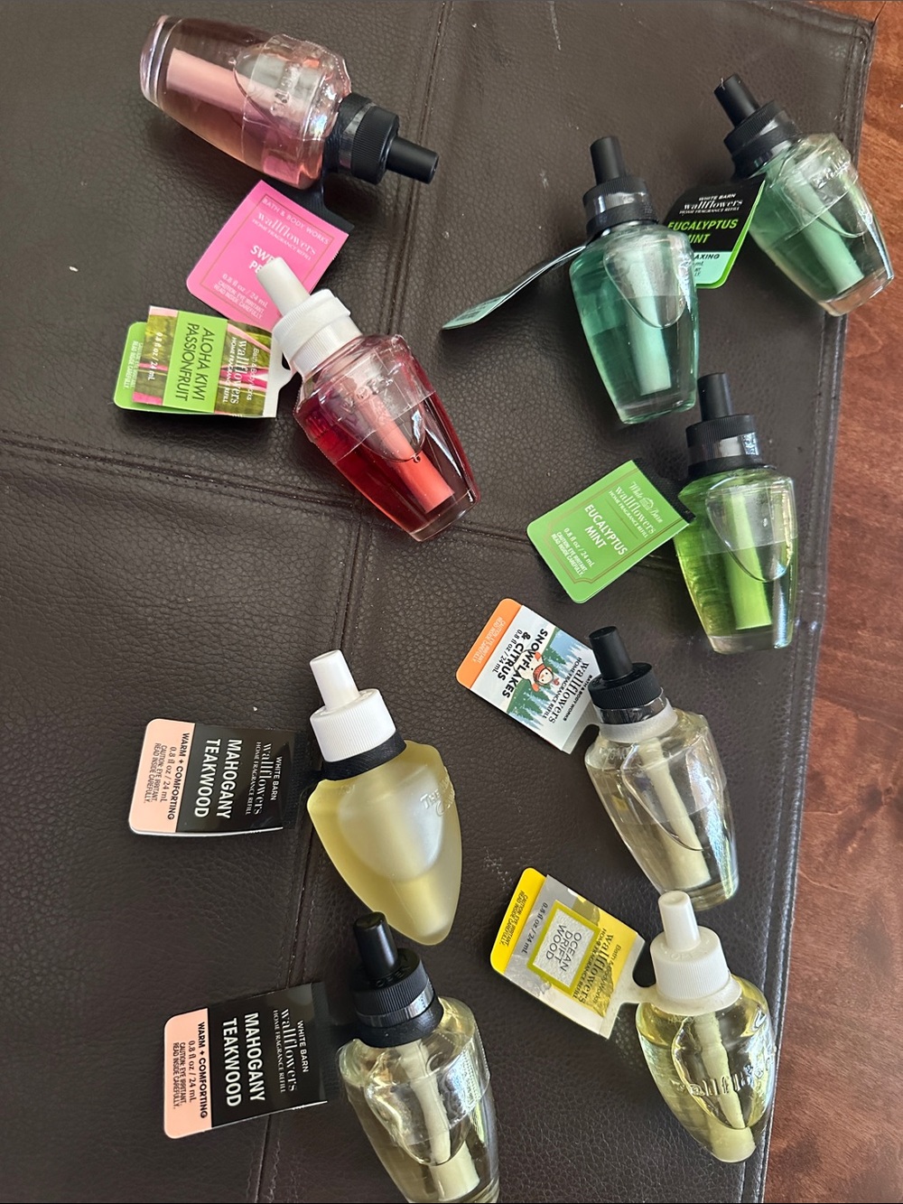 Assorted Wallflower Fragrance Plug-In Refill Lot - 9 total